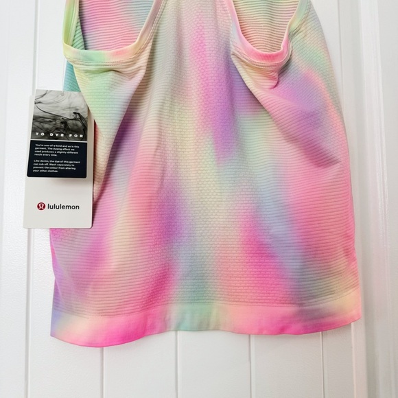 lululemon athletica | Tops | Nwt Lululemon Psychedelic Wash Swiftly ...